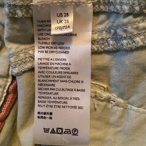 Anthropologie Wanderer Tie-Dyed Cargo Pants - Picture 12 of 13